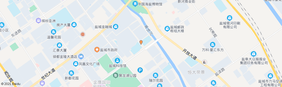 盐城戴庄路新都路口_公交站地图_盐城公交_妙搜公交查询2024