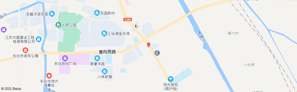 盐城明星家居港(范公路)_公交站地图_盐城公交_妙搜公交查询2024