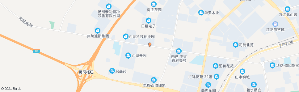 扬州高庄_公交站地图_扬州公交_妙搜公交查询2024