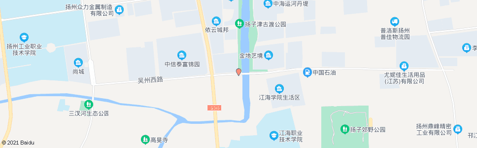扬州扬州大桥_公交站地图_扬州公交_妙搜公交查询2024