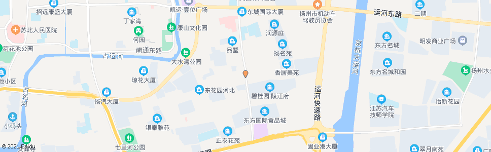 扬州江都南路施井路_公交站地图_扬州公交_妙搜公交查询2024