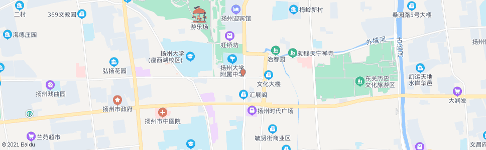 扬州东日广告_公交站地图_扬州公交_妙搜公交查询2024