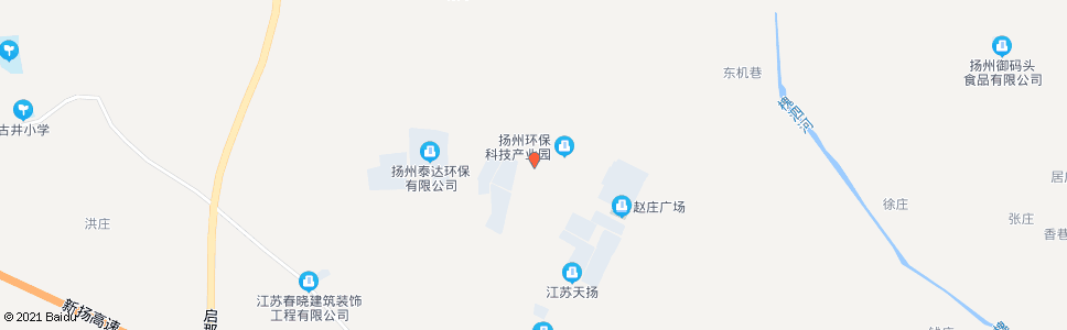 扬州产业园_公交站地图_扬州公交_妙搜公交查询2024