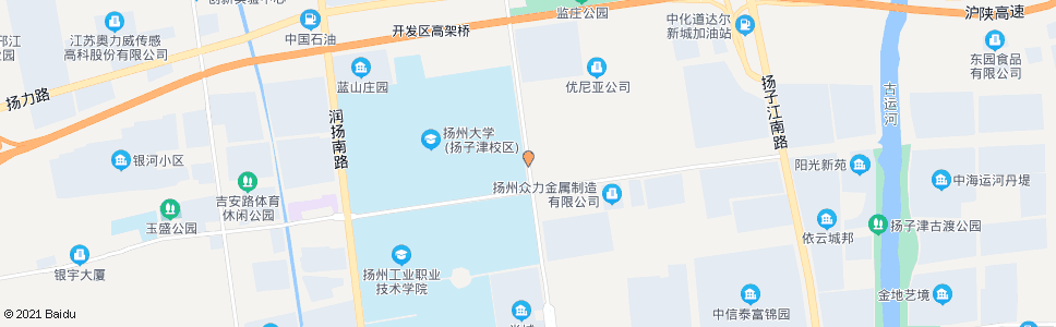 扬州华扬热水器(临时停靠站)_公交站地图_扬州公交_妙搜公交查询2024