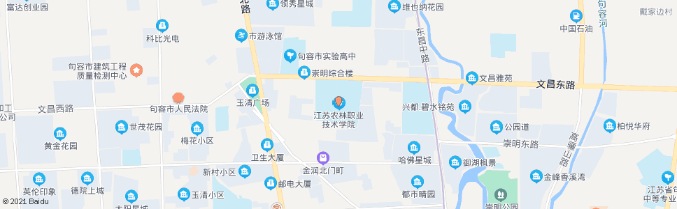 镇江农林学院_公交站地图_镇江公交_妙搜公交查询2024