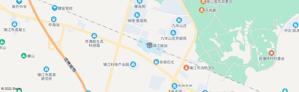 镇江戴家门路南站_公交站地图_镇江公交_妙搜公交查询2024