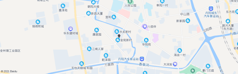 镇江水关路_公交站地图_镇江公交_妙搜公交查询2024