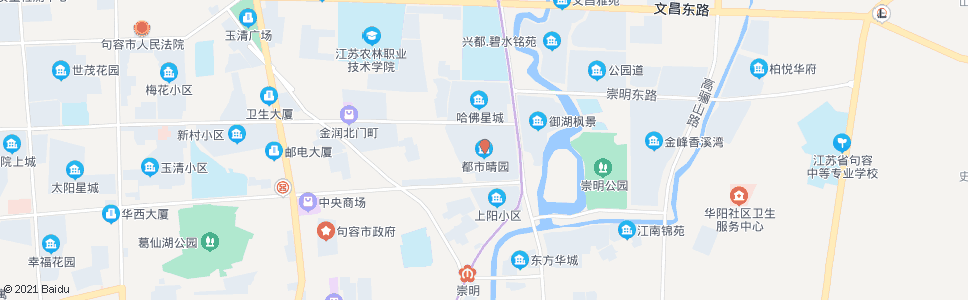 镇江苏果都市晴园_公交站地图_镇江公交_妙搜公交查询2024