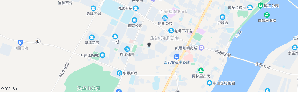 吉安新村小学_公交站地图_吉安公交_妙搜公交查询2024