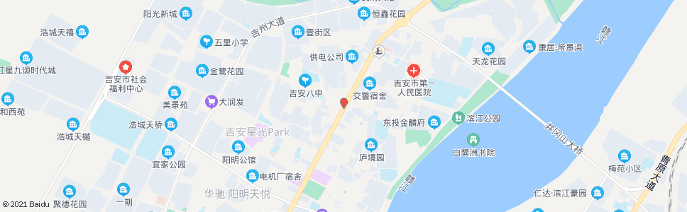 吉安韶山路口_公交站地图_吉安公交_妙搜公交查询2024