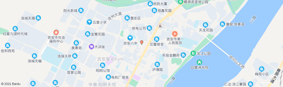 吉安中环小区_公交站地图_吉安公交_妙搜公交查询2024