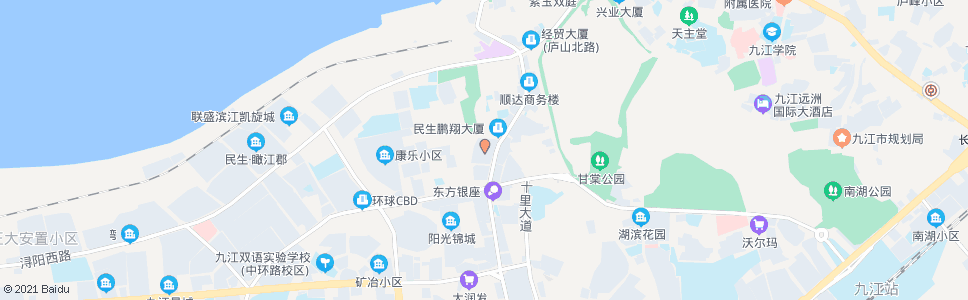 九江福建商城_公交站地图_九江公交_妙搜公交查询2024