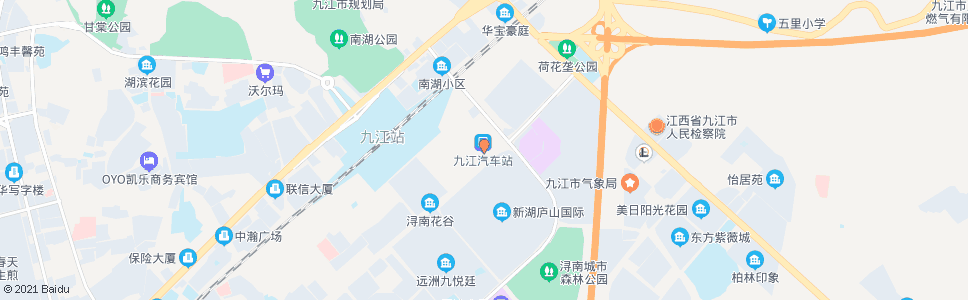 九江江氧妙智商店_公交站地图_九江公交_妙搜公交查询2024