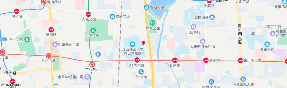 南昌北京路口(江西广播电视大学)_公交站地图_南昌公交_妙搜公交查询2025