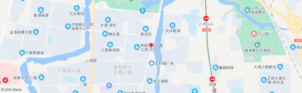 南昌金沙大道_公交站地图_南昌公交_妙搜公交查询2025