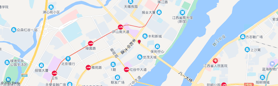 南昌昌北油库_公交站地图_南昌公交_妙搜公交查询2025