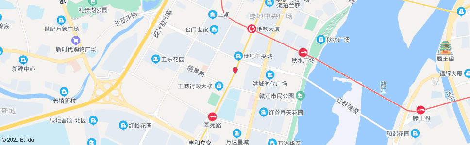 南昌丽景中路口_公交站地图_南昌公交_妙搜公交查询2025