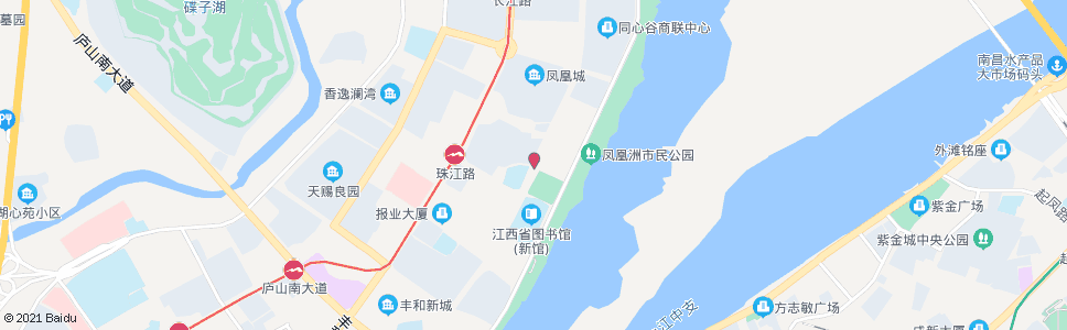 南昌闽江路口_公交站地图_南昌公交_妙搜公交查询2025