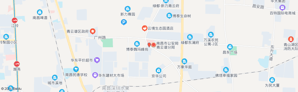 南昌紫坊村_公交站地图_南昌公交_妙搜公交查询2025