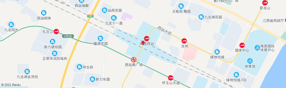 南昌孺子路西口_公交站地图_南昌公交_妙搜公交查询2025