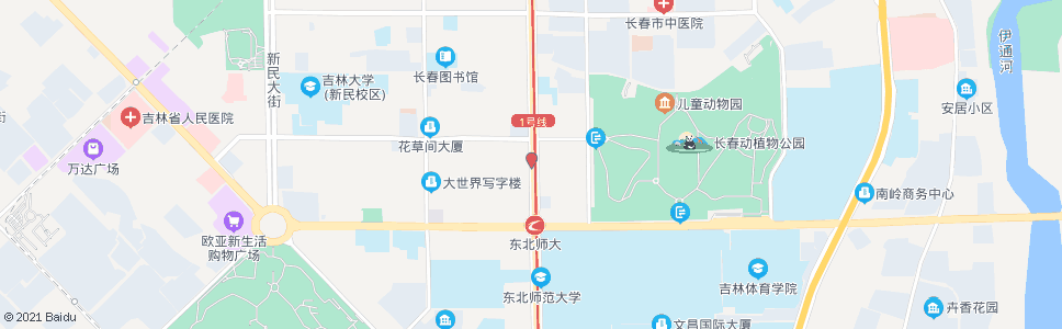 长春桂林路(人民大街)_公交站地图_长春公交_妙搜公交查询2025