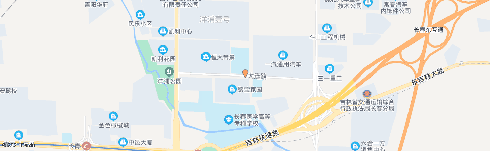 长春东方广场小学_公交站地图_长春公交_妙搜公交查询2025