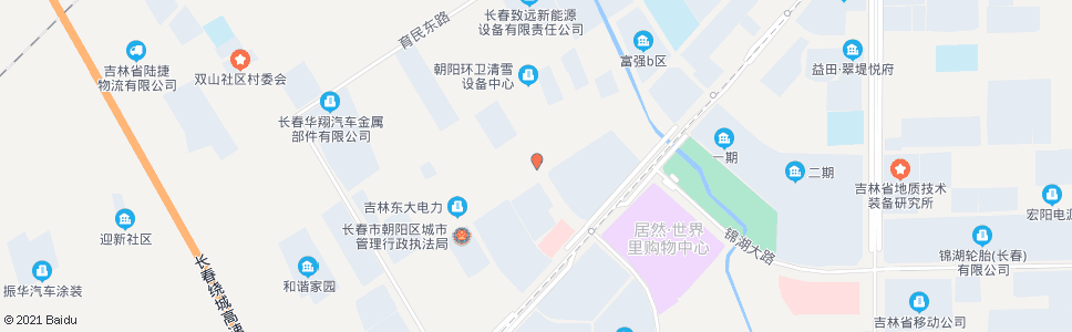 长春超强街_公交站地图_长春公交_妙搜公交查询2025