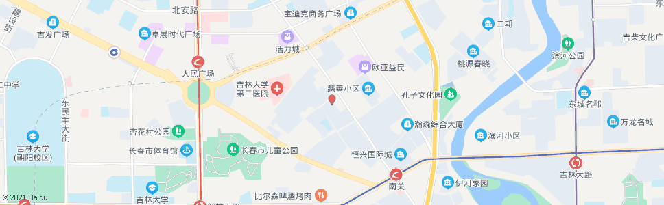 长春四道街_公交站地图_长春公交_妙搜公交查询2025