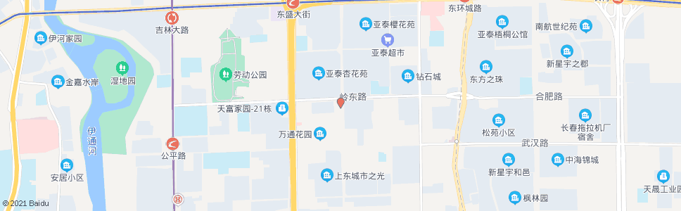 长春万通市场_公交站地图_长春公交_妙搜公交查询2025