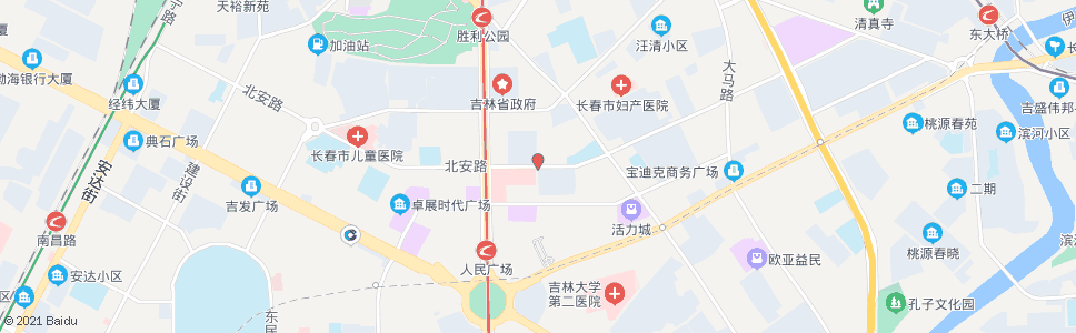 长春北安路(清明街)_公交站地图_长春公交_妙搜公交查询2025