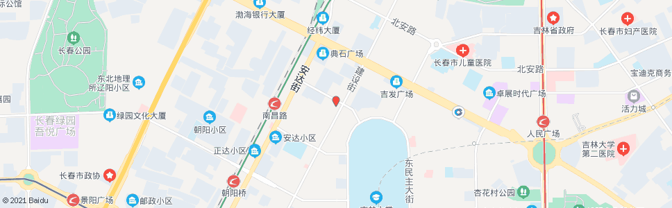 长春普庆路_公交站地图_长春公交_妙搜公交查询2025