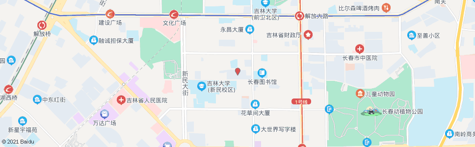 长春长庆街_公交站地图_长春公交_妙搜公交查询2025