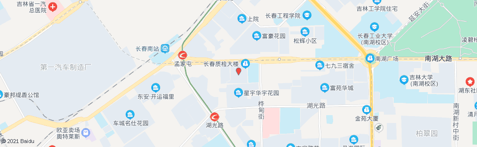 长春南湖大路(世纪家园)_公交站地图_长春公交_妙搜公交查询2025