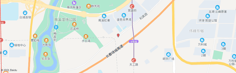 长春和美路_公交站地图_长春公交_妙搜公交查询2025