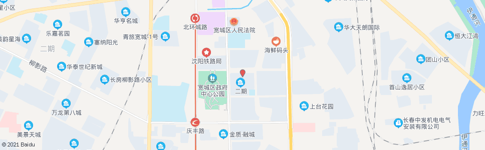 长春宽府路_公交站地图_长春公交_妙搜公交查询2025