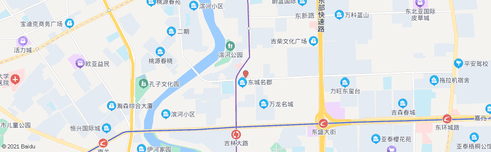 长春二道区医院_公交站地图_长春公交_妙搜公交查询2025