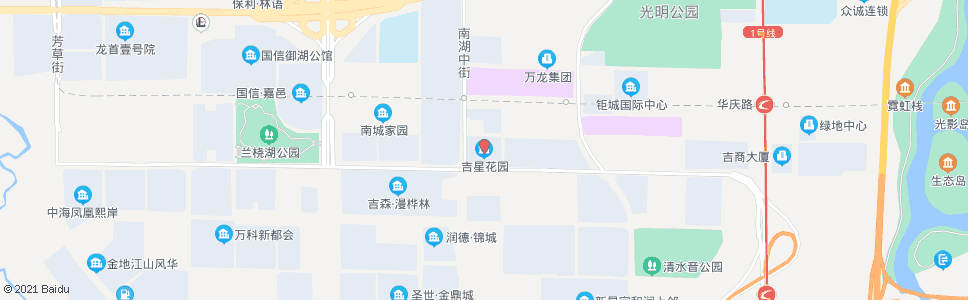 长春吉星花园_公交站地图_长春公交_妙搜公交查询2025