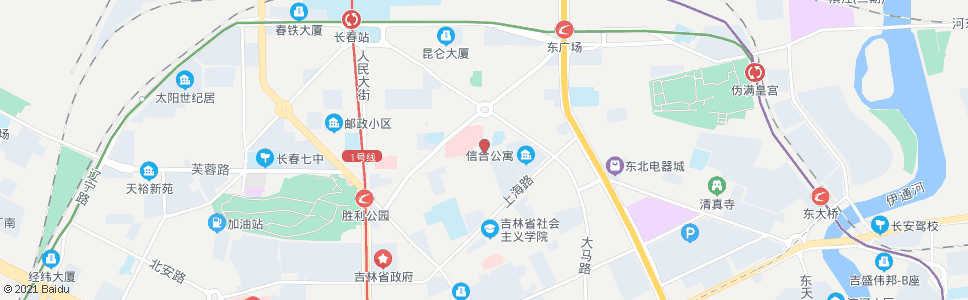 长春吴淞路_公交站地图_长春公交_妙搜公交查询2025