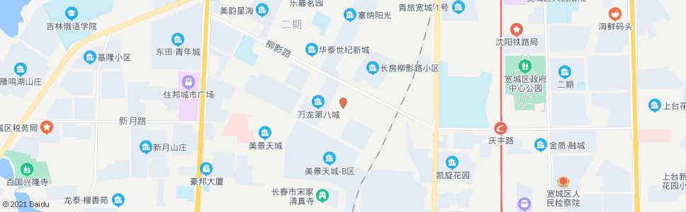 长春富丰教师新村_公交站地图_长春公交_妙搜公交查询2025