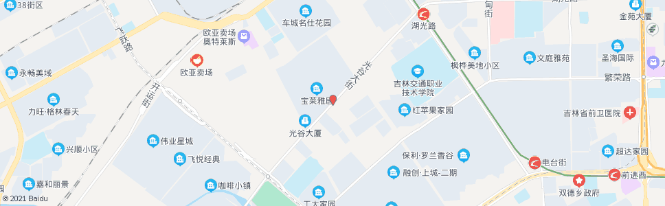 长春宝来雅居_公交站地图_长春公交_妙搜公交查询2025