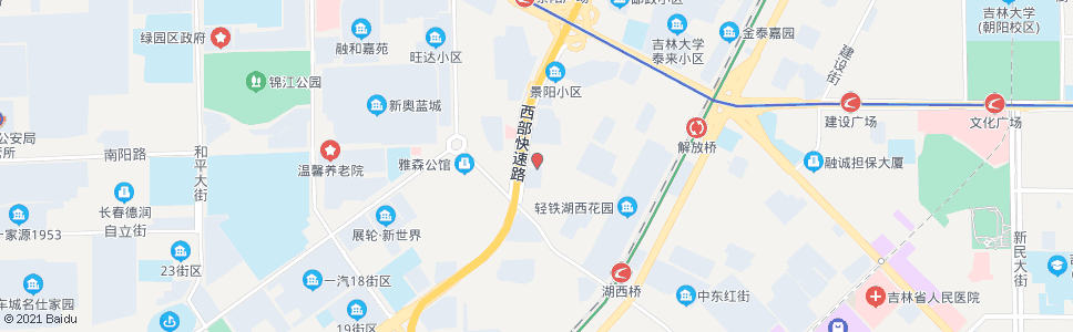 长春同心路_公交站地图_长春公交_妙搜公交查询2025