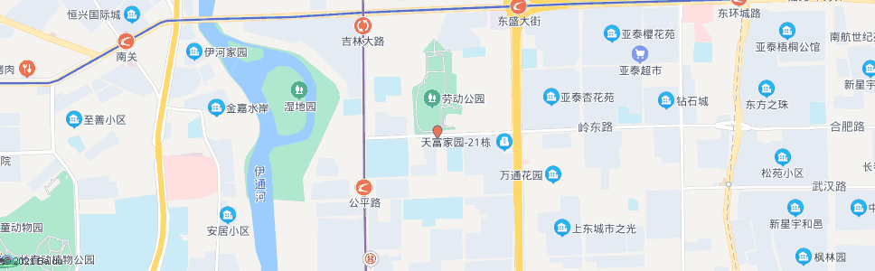 长春岭东路_公交站地图_长春公交_妙搜公交查询2025