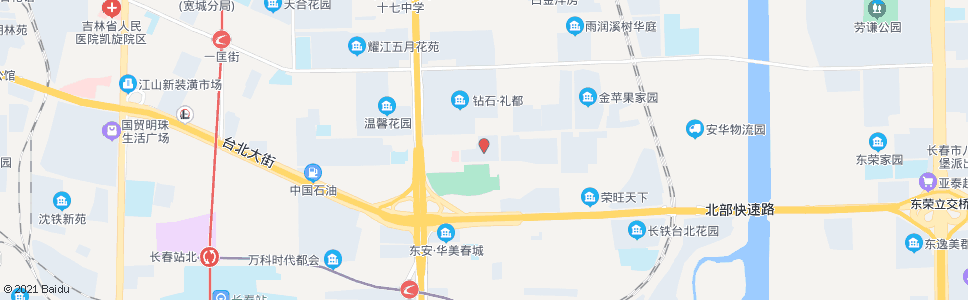 长春君子兰家园_公交站地图_长春公交_妙搜公交查询2025