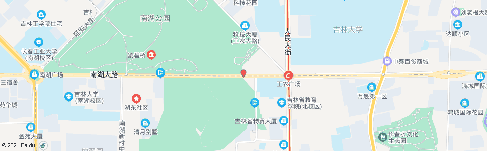 长春南湖大路_公交站地图_长春公交_妙搜公交查询2025