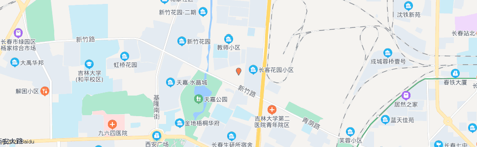 长春新竹路_公交站地图_长春公交_妙搜公交查询2025