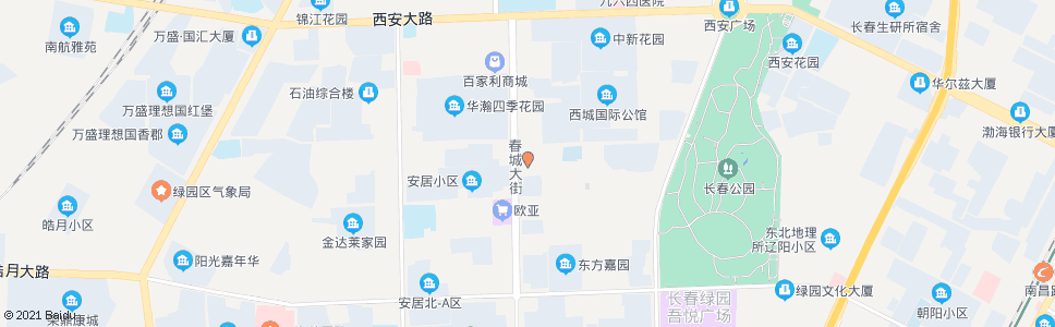 长春春城综合市场_公交站地图_长春公交_妙搜公交查询2025