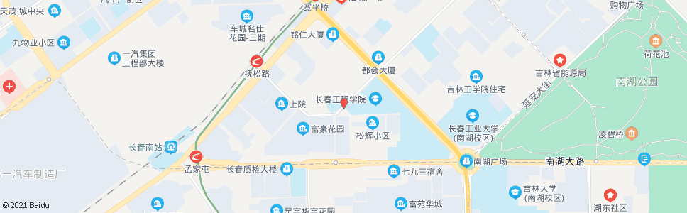 长春松辉路_公交站地图_长春公交_妙搜公交查询2025