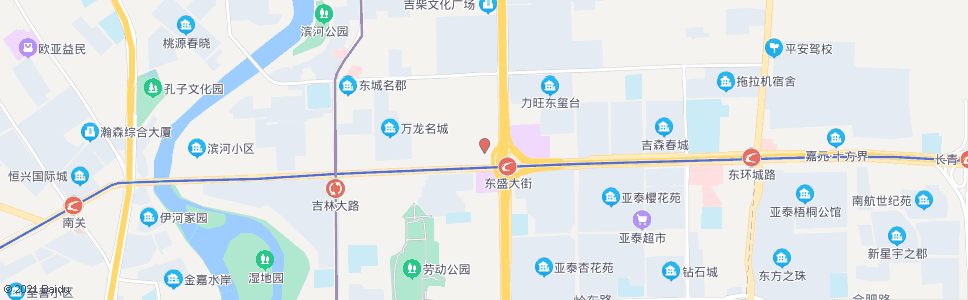 长春东盛路晨宇科技城_公交站地图_长春公交_妙搜公交查询2025