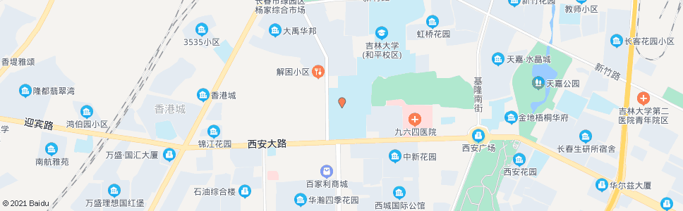 长春军需大学(吉林大学和平分院)_公交站地图_长春公交_妙搜公交查询2025