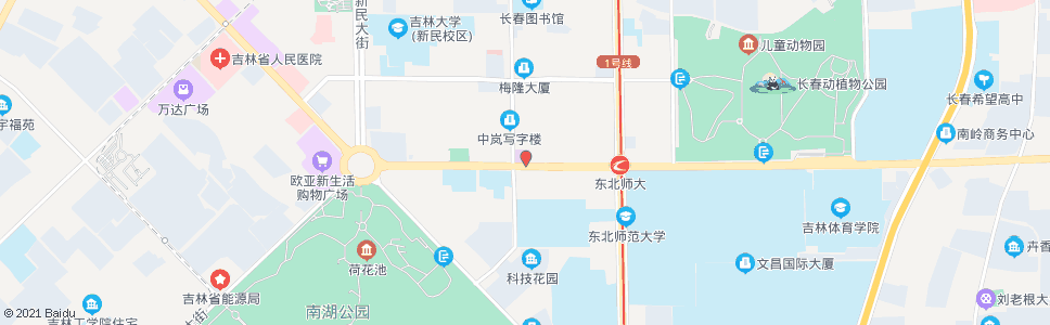 长春同志街_公交站地图_长春公交_妙搜公交查询2025